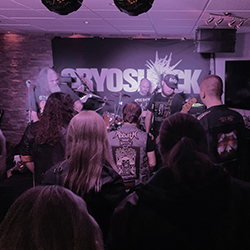 Cryoshock @ Fredagsmangel, Nov 1st 2019 (Photo credit: Nils Gullbrandsson)