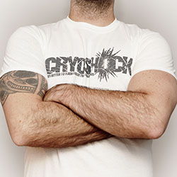 Cryoshock Logo T-shirt, White